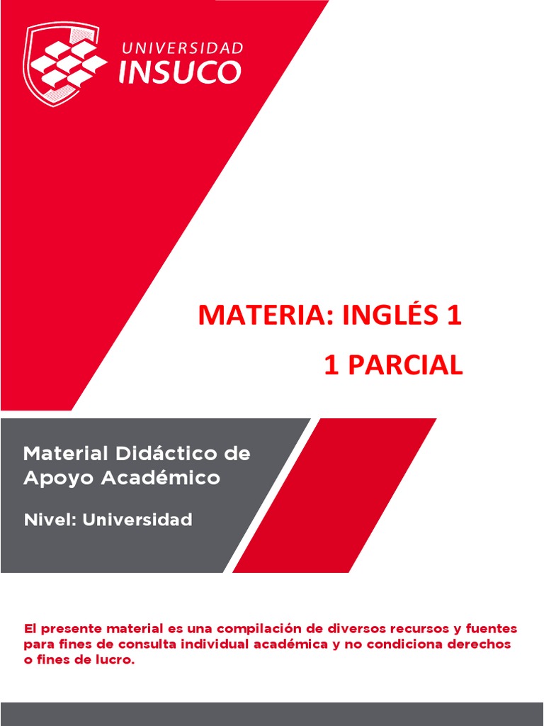 Manual para Aprender Ingles 1 | PDF