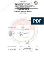 Lembar Pengesahan LPJ