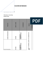 Matriz de Riesgos