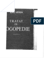 Tratat de Logopedie, Vol I - Emil Verza