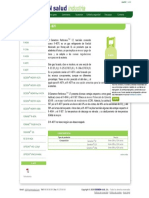 OXIGEN salud - Industria - Menú - Gases refrigerantes - Ficha técnica