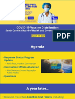 COVID-19 Vaccine Distribution: South Carolina Board of Health and Environmental Control