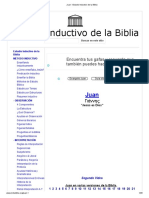 Juan - Estudio Inductivo de La Biblia