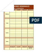 Planificacion Semanal