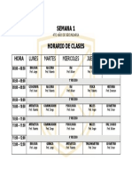 4to Horario - Semana 1