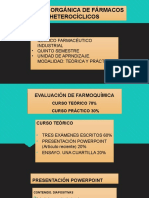 1ª SEMANA. Cap. 1. Fármacos acíclicos, carbocíclicos y heterocíclicos