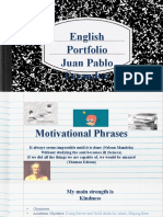 English Portfolio Juan E