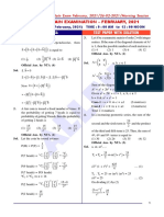 22 Mathematics Paper With Solution Morning