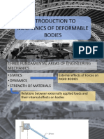 Introduction To Mechanics of Deformable Bodies