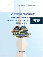 Auxiliar Curricular - România Turistică - Clasa A Xii A
