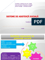 Prezentarea 4 - PREZENTAREA SISTEMULUI DE ASISTENȚĂ SOCIALĂ