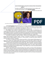 Los Simpson Predijeron El Ascenso de Kamala Harris