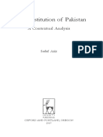 The Constitution of Pakistan: A Contextual Analysis