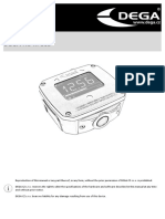 Dega NB Iii LCD: Instruction Manual