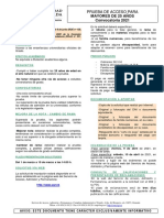 Hoja Informativa-Prueba Acceso Mayores de 25