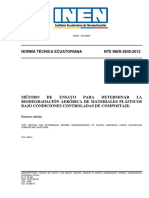 Norma Técnica Ecuatoriana Nte Inen 2640:2012