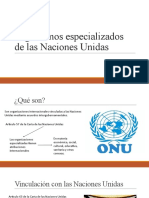 Súper Organismos Especializados de Las Naciones Unidas (1)