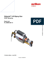 Wokajet™-410 Spray Gun: Hvof Spraying