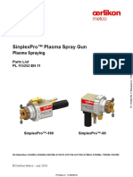 Sinplexpro™ Plasma Spray Gun