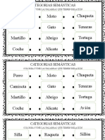 Estimulación Cognitiva Relacionamos Categorias Semánticas