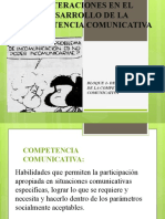 3-Alteraciones en La Competencia Comunicativa