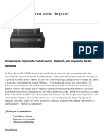 FX-2190II Impresora Matriz de Punto - Matriciales - Impresoras - para El Trabajo - Epson Colombia