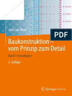 Baukonstruktion - Vom Prinzip Zum Detail Band 1 Grundlagen by José Luis Moro