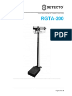 Ficha Tecnica Balanza Con Tallimetro Detecto