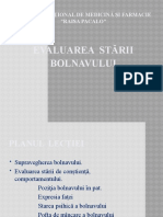 Evaluarea Stării Bolnavului