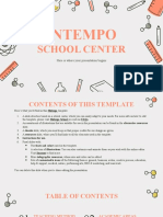 Intempo School Center - by Slidesgo