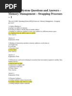 Operating System Questions and Answerss