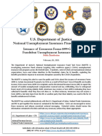 NUIFTF Alert, Erroneous Forms 1099-G Due To UI Fraud, and Helpful Links 3-10-21