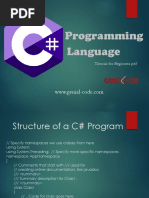 Programming Language: Tutorial For Beginners PDF