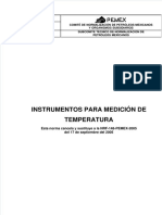 NRF148-2011 (Instrumentos Para Medición de Temperatura)
