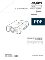 SERVICE MANUAL FOR MULTIMEDIA PROJECTOR MODEL PLC-SU20E/PLC-SU20B