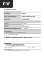 SITXHRM003 Assessment 2 -Project