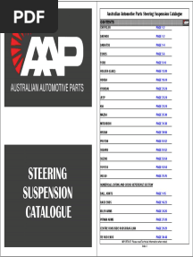 Suspension - Parts - Catalogue - PDF AAP