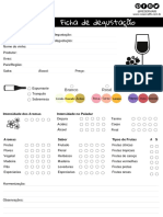 Ficha de Degustacao de Vinhos Reserva85 PDF Curso Introducao Ao Mundo Do Vinho