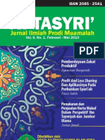 Download Jurnal At-Tasyri volume 2 nomor 1 by Khairul Umami SN49837986 doc pdf