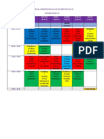 Jadwal Keperawatan Komunitas Ii