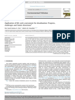 Application of Life Cycle Assessment For Desalination 10.1016@j.envpol.2020.115948