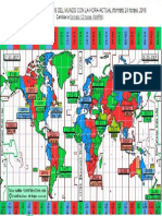 Mapa Husos Horarios