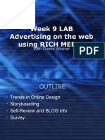Week 9 LAB Advertising On The Web Using Rich Media