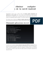 Elimina apps Android sin root en