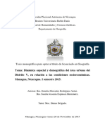 Tesis Monográfica para Optar Al Título de Licenciado en Geografía