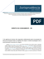 Direito do Consumidor - Decisões sobre transporte aéreo e serviços de hospedagem