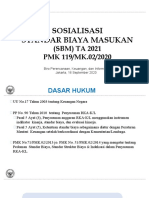 Sosialisasi SBM 2021 16 September 2020 R