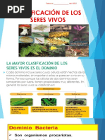 Diapositivas Ciencias Febrero Clasificación de Los Seres Vivos. Cuarto (Autoguardado)