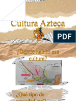 Cultura Azteca..