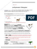 Cladogram Gizmo